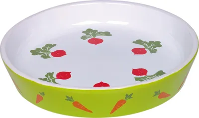 Produktbild von Nobby Nager Keramik Schale Radish, Maße: Ø 25 x 3,5 cm