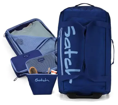 Produktbild von satch Quest Reistetasche Set Jet Blue