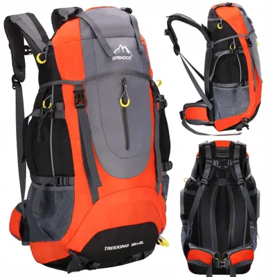 Produktbild von Trekkingrucksack 70 l Springos-Molle, Nils Vent, 25 kg Traglast, Camping