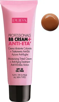 Zdjęcie produktu dla Pupa Milano Professionals BB Cream + Anti-Eta SPF30 Krem BB przeciwstarzeniowy 002 Sand, 50 ml