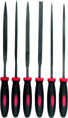 Imagen del producto de Werkzeyt B20206 Werkzeyt Feilen-Set Rundfeile, Flachrundfeile und Flachstumpffeile