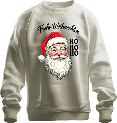 Obrázok produktu pre Veselé Vianoce Otec Vianoc HO HO HO Retro Otec Vianoc Darček Uni mikina, príroda, L