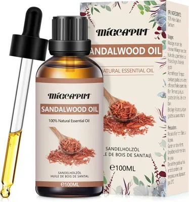 Produktbild von Sandelholz Ätherisches Öl 100 ml, für Diffusor, Aromatherapie