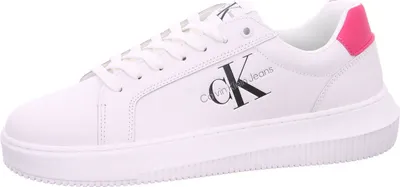 Produktbild von Calvin Klein Chunky Cupsole Laceup Mon YW0YW0082301W (37/white-raspberry sorbet)