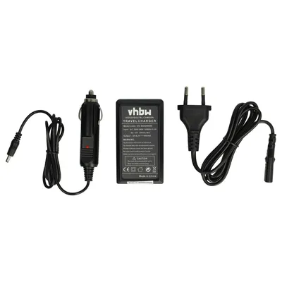 Produktbild von vhbw Ladegerät kompatibel mit Nikon Coolpix AW100s, AW100, B600, AW120s, AW110, AW120, AW130, A1000, A900 Kamera - Ladeschale, Kfz-Adapter Ladeanzeige