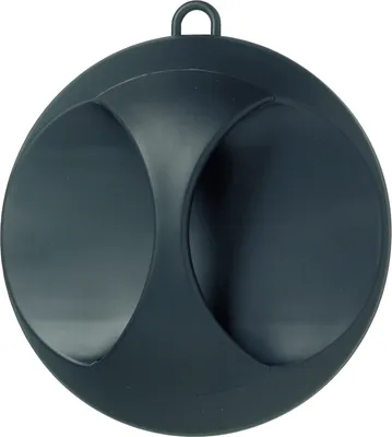 Productafbeelding van Comair Kastspiegel, elegant, mat zwart, 25 cm