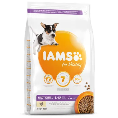 Image de IAMS Dog Puppy Small & Medium Chicken 3 kg