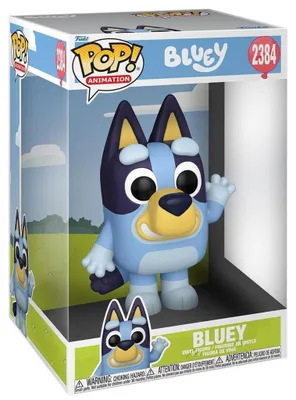 Produktbild von Funko POP! Jumbo Bluey – Bluey Vinylfigur 25 cm Super Sized Sammelfigur