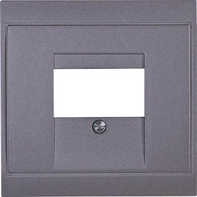 Produktbild von Kopp 350115188, Anthrazit, Kunststoff, Thermoplast, konventionell, Kopp, Matte, IP20