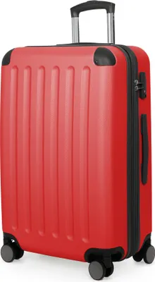 Produktbild von HAUPTSTADTKOFFER Spree - Trolley 65cm mit Erweiterung, Hardshell Suitcase, Check-In Reisekoffer Gepäck 20 kg  4 Rollen, Hartschalen-Koffer TSA, 74L,Rot