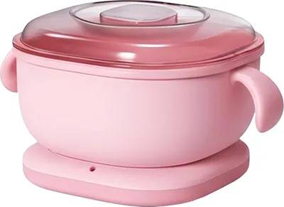 Produktbild von Avizar, Elektrischer Wachswärmer 100W 400ml aus flexiblem Silikon, Rosa