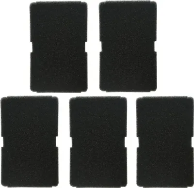 Produktbild von Comedes Ersatzfilterset 5er Set einsetzbar statt Sockelfilter Beko 2964840100
