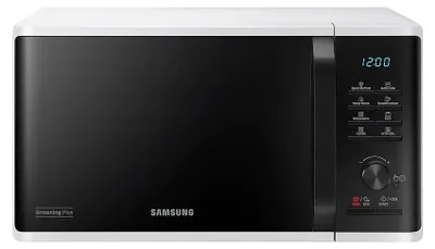 Obrázok produktu pre Mikrovlnná rúra, Samsung MG23K3515AW/OL, Mikrovlnná rúra, 23L, Gril, 800W, LED displej, biela