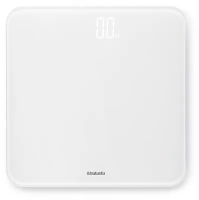 Image de Brabantia 8710755280146 Pèse-personne Rectangle Blanc Pèse-personne électronique