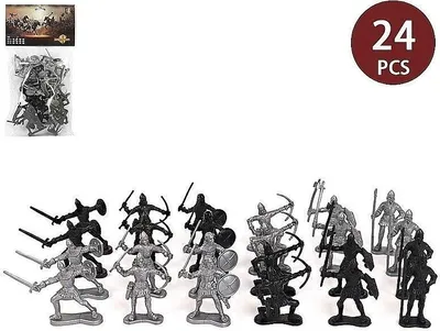 Image de Figurines de chevaliers 24 pièces (jouets, figurines)