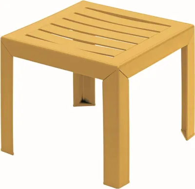 Image de Table d'appoint Grosfillex Miami Jaune 40 x 40 x 39 cm