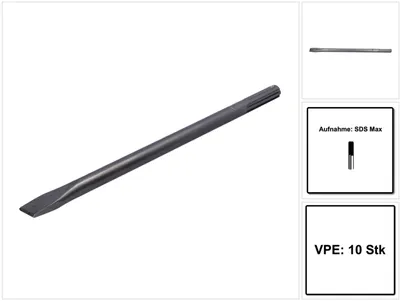 Produktbild von Makita Flachmeissel 10er Pack SDS-MAX 25x400mm