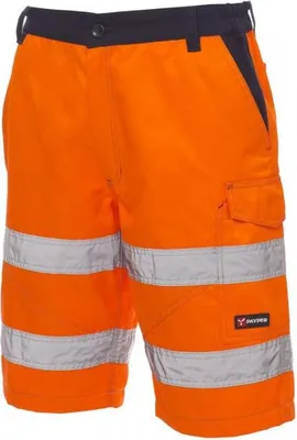 Produktbild von Herren Bermudashorts "CRAFT" - Payper Fluoorange/Marineblau L