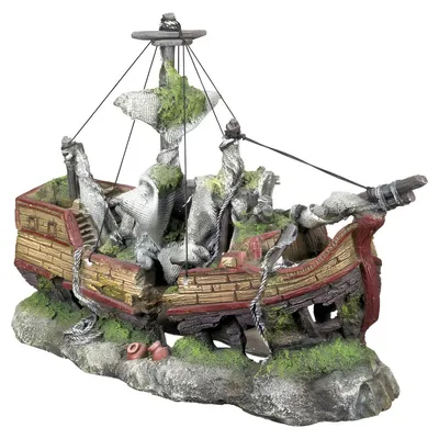 Image de Nobby Décoration pour aquarium Épave de bateau Galion