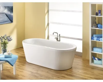 Produktbild von OTTOFOND Freistehende Badewanne Trend 180 x 80 cm weiß glänzend 703202