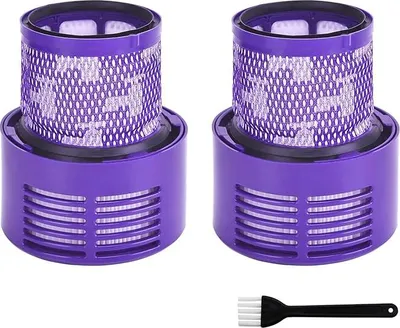 Produktbild von 2 Stück Ersatz V10 Filter für Dyson V10 SV12 Staubsauger Cyclone Waschbar Filter for Animal Absolute Total Clean Motorhead Staubsauger Ersetzen Sie
