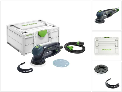 Productafbeelding van Festool Rotex RO 125 FEQ Plus 500 W 125 mm vlakschuurmachine met motoraandrijving + systainer ( 576029 ) - opvolger van 571779