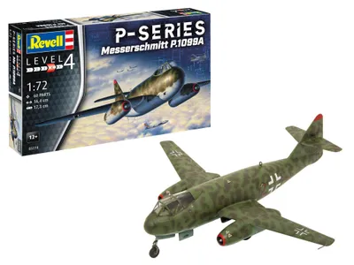 Produktbild von Revell Modellbau Flugzeug Messerschmitt P.1099A Bausatz Sammlerstück NEU