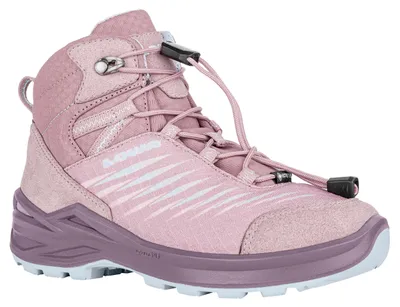 Produktbild von Lowa Zirrox II GTX Mid JR Wanderschuhe, Boots, Mädchen, Textil, Altrosa/Eisblau - Kinderschuhe Teens Mädchen Gr. 25 - 42, Mehrfarbig