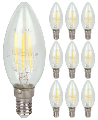 Produktbild von LED Line E14 LED-Lampe B35 6W 720lm 2700K warmweiß 10 Stück