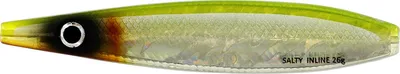Produktbild von Westin 10cm 26g Salty Inline Blinker - Durchlaufblinker, Farbe:Yellow Ayu