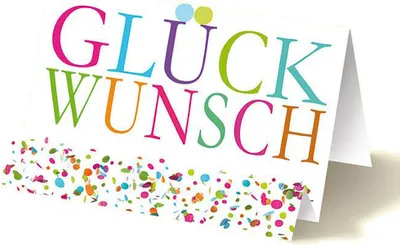 Produktbild von LUMA Glückwunschkarte Konfetti DIN B6