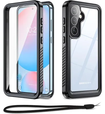 Produktbild von Schutzhülle für Samsung Galaxy S24 FE, IP68 Wasserdicht, Stoßfest, Staubdicht, Schwarz