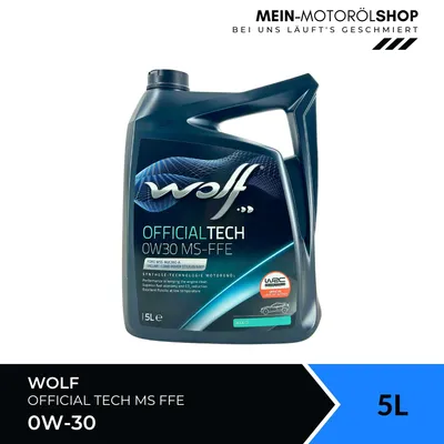 Produktbild von Wolf OfficialTech 0W-30 MS-FFE 5 Liter