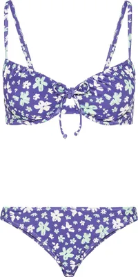 Produktbild von LSCN by Lascana Bügel-Bikini Cecily violett bedruckt Größe 42 Cup C