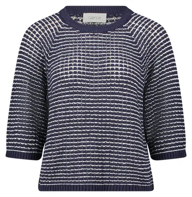 Produktbild von Cartoon Strickpullover Kurz 8813 Dark Blue/C 42