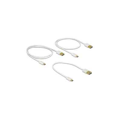 Productafbeelding van DELOCK 83679, USB-A, Micro-USB-B, USB 2.0, Wit
