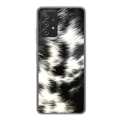 Produktbild von MuchoWow® Handyhülle Schutzhülle Hülle für Samsung Galaxy A53 5G Die Kuhhaut einer Langhornkuh Silikon Softcase Handy Hülle - Schutzabdeckung