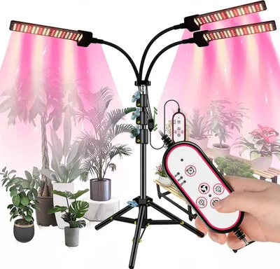 Produktbild von Rostlinná lampa se stojanem LED plné spektrum 216 LED diod Rostlinná lampa Rostlinná lampa Rostlinné světlo LED pěstební lampa pro pokojové rostliny