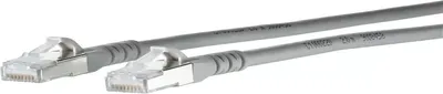 Produktbild von Metz Connect Patchkabel Cat.6A AWG 26 0,25 m grau 1308450A33-E