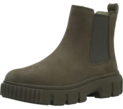 Image de Timberland Grey Mid Chelsea Boot Couleur Brun Clair