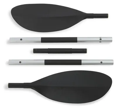 Produktbild von Intex Schlauchboot Angelboot Kajak Challenger K2, Set inkl. Alu-Paddel und Pumpe, 351 x 76 x 38cm, 2 Personen, 68306