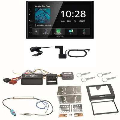 Produktbild von Kenwood DMX5020DABS Android Auto CarPlay Einbauset für Audi TT 8J