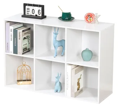 Immagine prodotto di Libreria Cube - Mensola autoportante con scomparti aperti