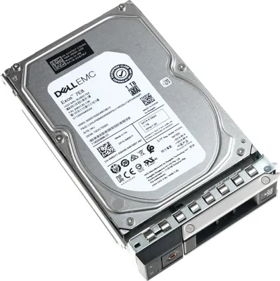 Produktbild von Server-Festplatte mit Einschub DELL Seagate EXOS 7E8 3,5'' 1 TB ST1000NM004A