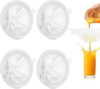 Produktbild von Kunststoff-Siebfilter 100/200-400/450 Maschenweite, einfach zu reinigend, für Küche, Kunststoff, für Saft, Milch, Kaffee, Sojadrink