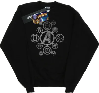 Produktbild von Marvel - "Avengers Infinity War" Sweatshirt für Herren BI10147 (XL) (Schwarz)
