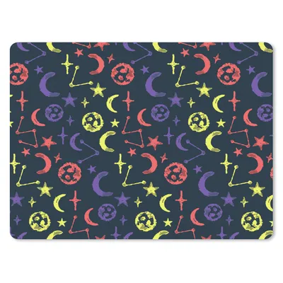 Produktbild von MuchoWow® Mauspad Mousepad Sterne - Planeten - Design 40x30 cm - Mousepads - Maus Mat - Pad - Mausunterlage - Anti Rutsch