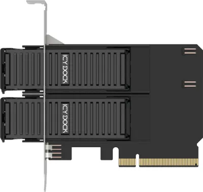 Produktbild von Icy Dock ExpressSlot Core CP073-2 (MB312M4P-B), Wechselrahmen