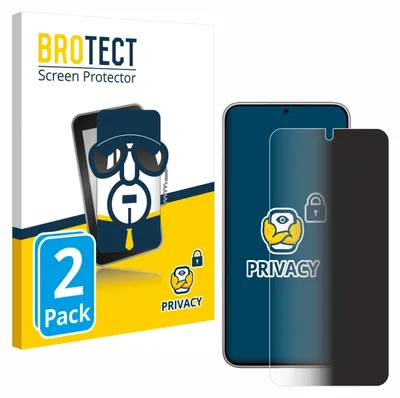 A product package for screen protectors, with a smartphone graphic and a separate smartphone screen protector shown.