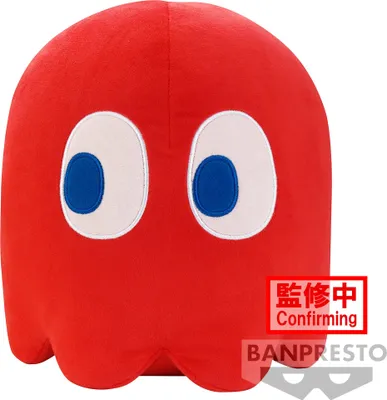 Productafbeelding van Banpresto Geist Pac-Man pluche knuffel, 18 cm, rood. Kleur: rood. Eén maat